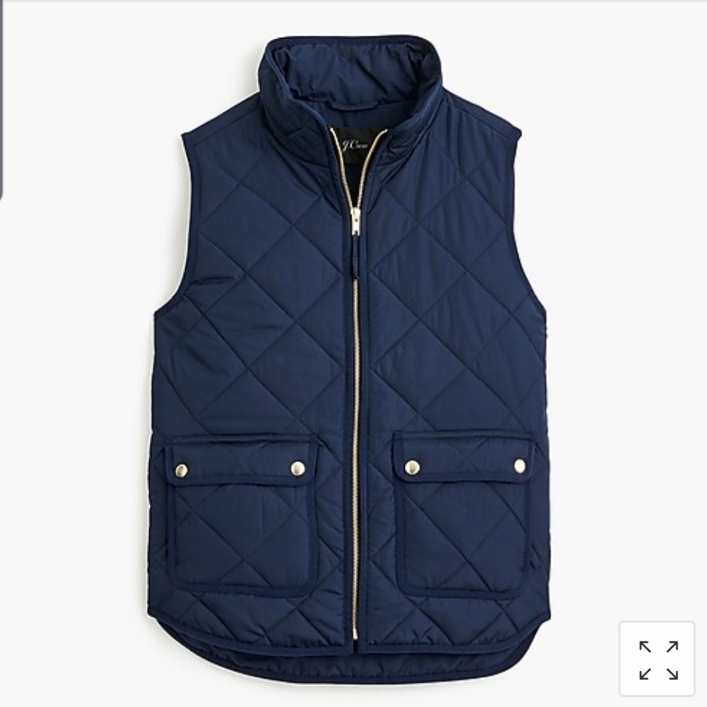 Navy Blue J. Crew Excursion Vest